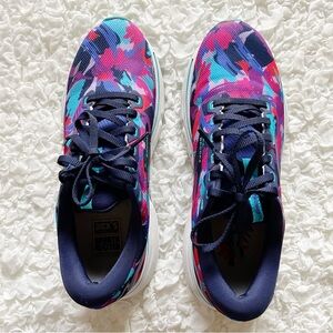 Brooks Women's Athletic Sneakers in Navy, Pink & Teal